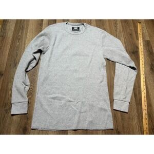 Rugged Wear Shirt Men's Size XL Gray Long Sleeve Shirt Crewneck